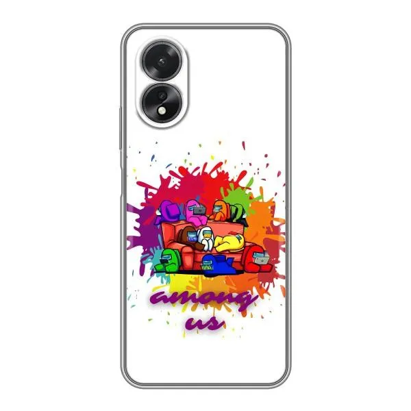 Чехол с принтом «Яркий АмонгАс» для OPPO A18 Чехол с принтом «Яркий АмонгАс» для OPPO A18