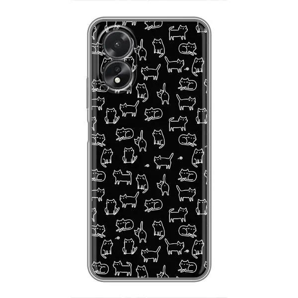 Чехол с принтом «Меленькие котики» для OPPO A18 Чехол с принтом «Меленькие котики» для OPPO A18