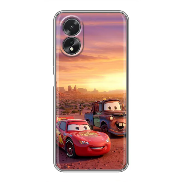 Чехол с принтом «Маквин и Метр» для OPPO A18