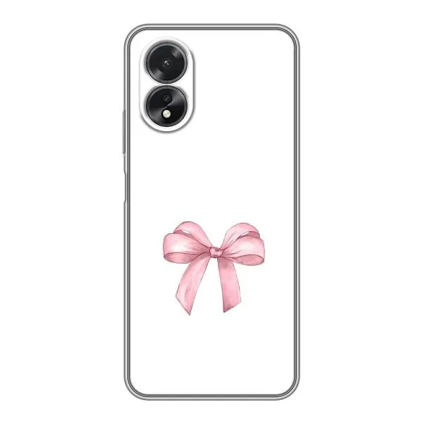 Чехол с принтом «Бант дизайн» для OPPO A18