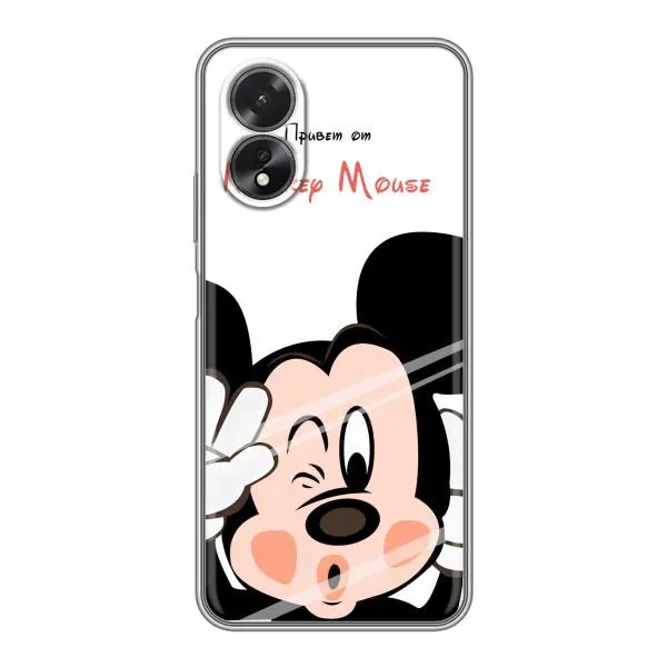 Чехол с принтом «Маус Микки» для OPPO A18 Чехол с принтом «Маус Микки» для OPPO A18