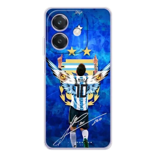 Чехол с принтом «Месси сборная» для OPPO A3