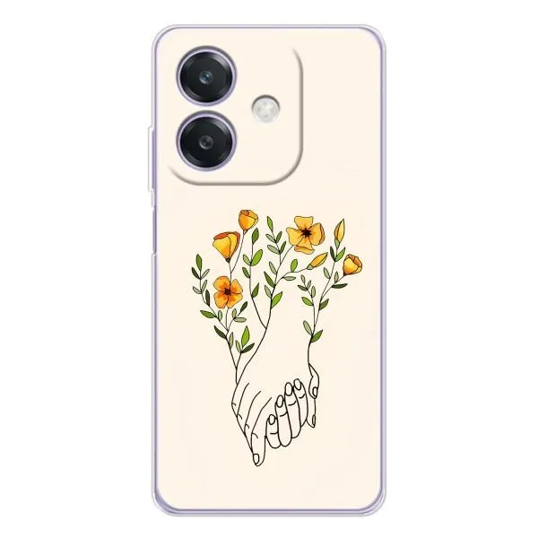 Чохол з принтом «Руки любві» для OPPO A3