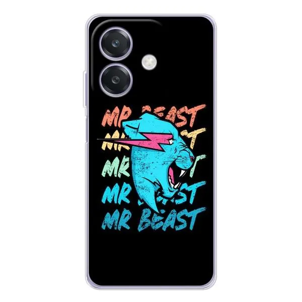 Чохол з принтом «logo Mr beast» для OPPO A3