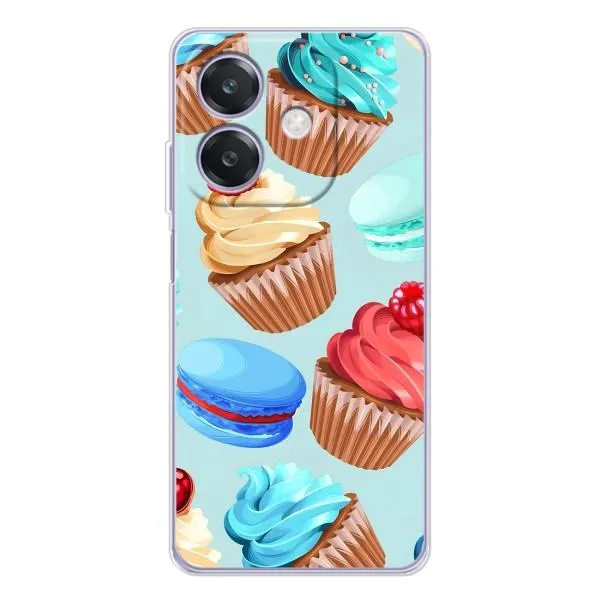 Чехол с принтом «Кексики» для OPPO A3
