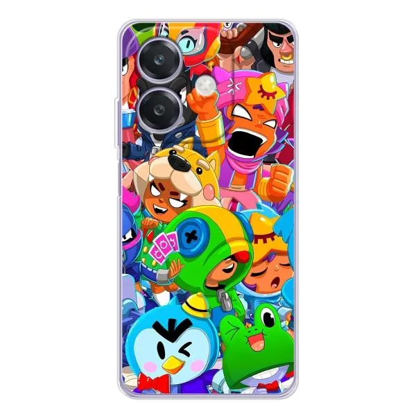 Чехол с принтом «Герои Бравл Старс» для OPPO A3