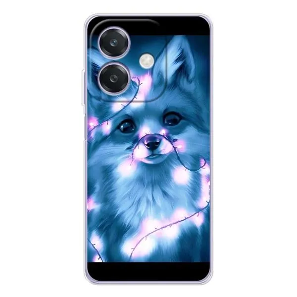 Чехол с принтом «Яркая лисичка» для OPPO A3