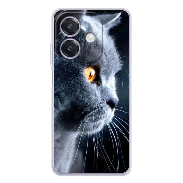 Чохол з принтом «Сірий Кіт» для OPPO A3