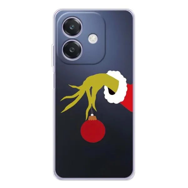Чехол с принтом «Гринч с игрушкой» для OPPO A3 Чехол с принтом «Гринч с игрушкой» для OPPO A3