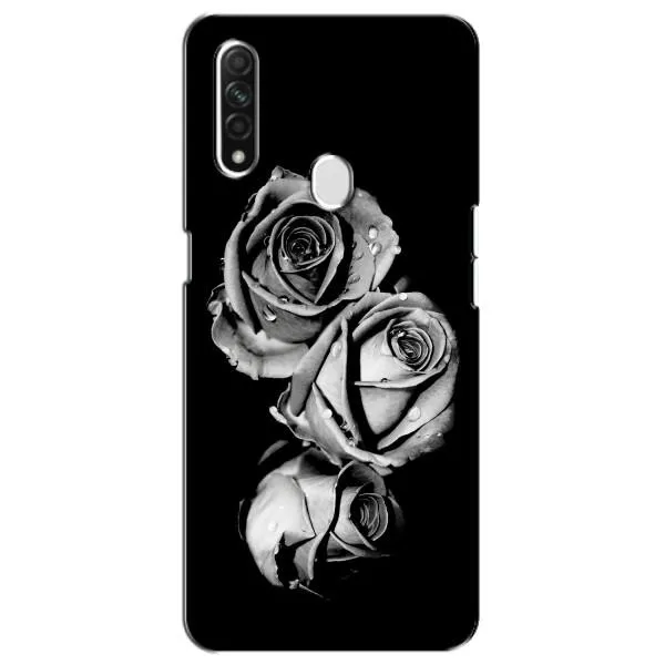 Чехол с принтом «Черная роза» для OPPO A31
