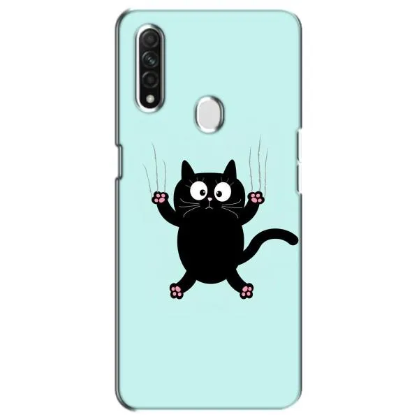 Чехол с принтом «Падающий кот» для OPPO A31