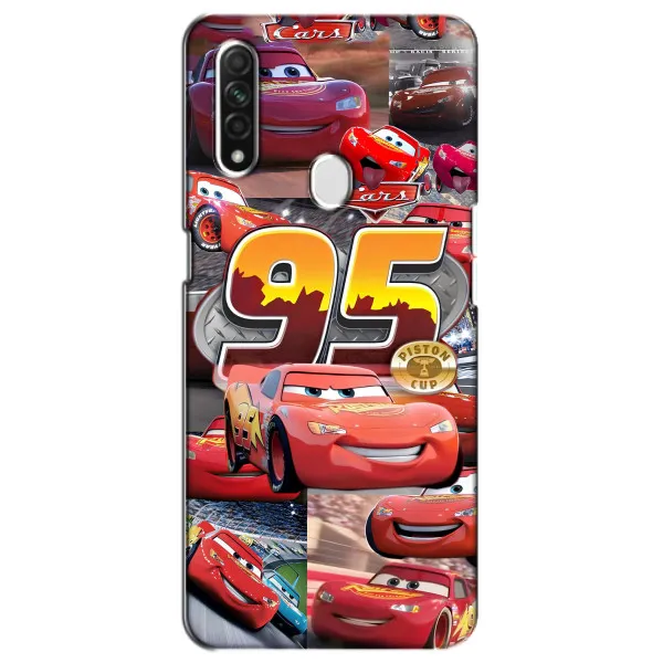 Чохол з принтом «Колаж Блискавка Маквін» для OPPO A31 Чохол з принтом «Колаж Блискавка Маквін» для OPPO A31