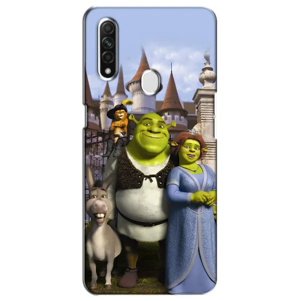 Чехол с принтом «Сказочные герои Шрека» для OPPO A31