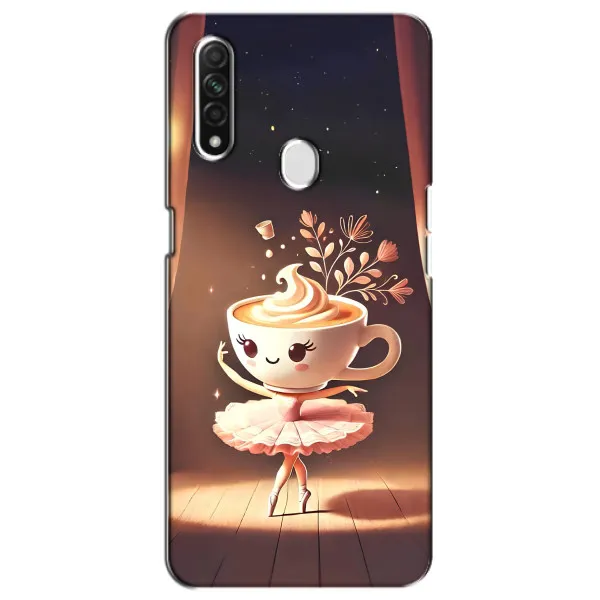 Чехол с принтом «Балерина капучина» для OPPO A31