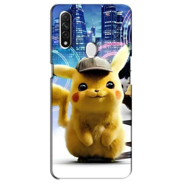 Чехол с принтом «Пикачу в городе» для OPPO A31