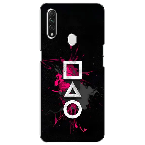Чехол с принтом «Символы Игра кальмара» для OPPO A31