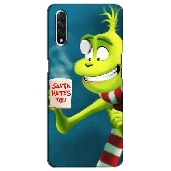 Чехол с принтом «Зеленый Гринч» для OPPO A31