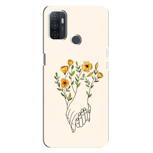 Чехол с принтом «Руки любви» для OPPO A32