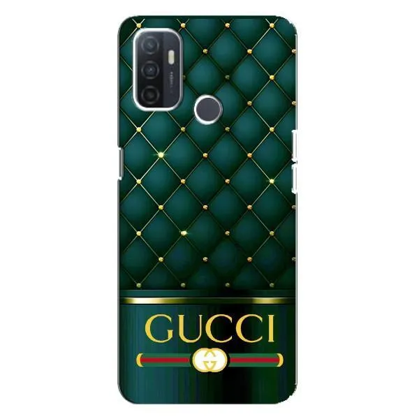 Чехол с принтом «Текстура Гуччи» для OPPO A32
