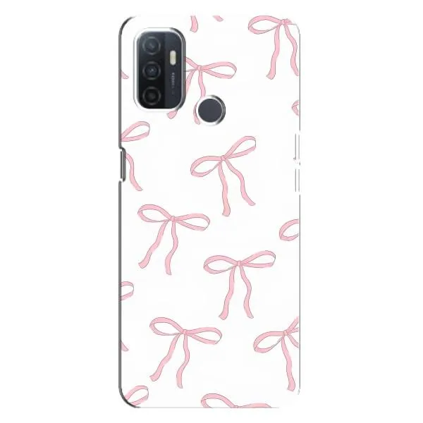 Чехол с принтом «Розовые бантики» для OPPO A32