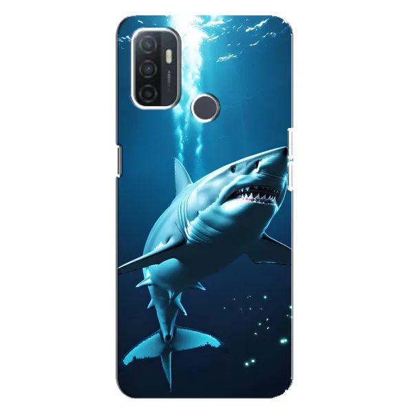 Чехол с принтом «Акула под водой» для OPPO A32