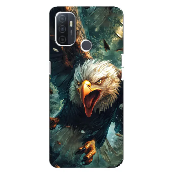 Чехол с принтом «Орел в полете» для OPPO A32