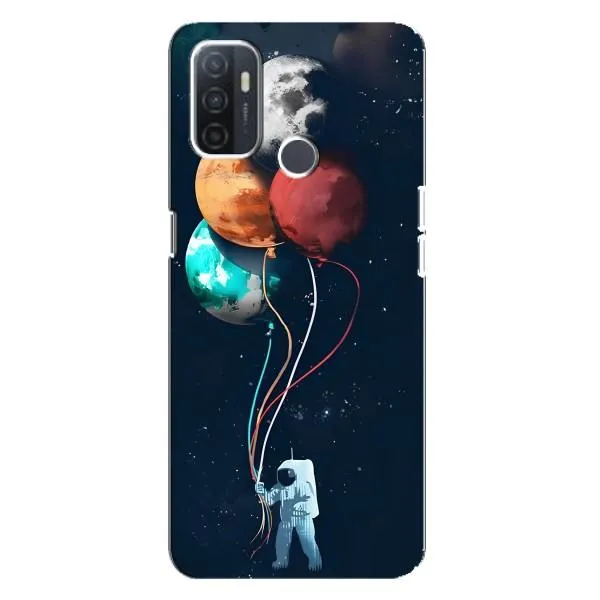 Чехол с принтом «Планеты шарики» для OPPO A32