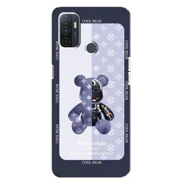 Чехол с принтом «Медвежонок LV» для OPPO A32 Чехол с принтом «Медвежонок LV» для OPPO A32
