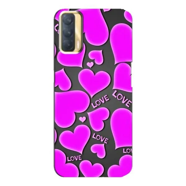 Чехол с принтом «Pink hearts» для OPPO A33