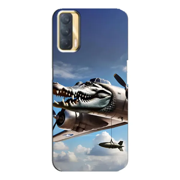 Чехол с принтом «Бомбардиро крокодило» для OPPO A33