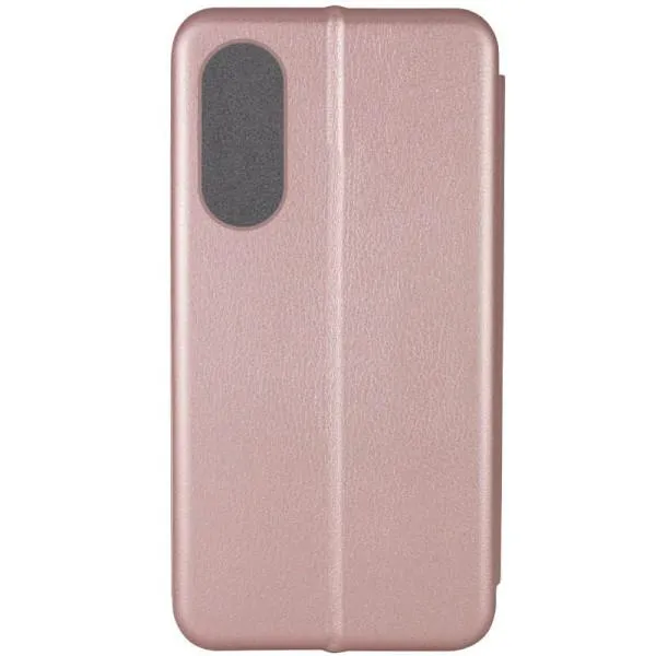 Шкіряний чохол-книжка Classy для Oppo A38 / A18 — Rose Gold — фото 3