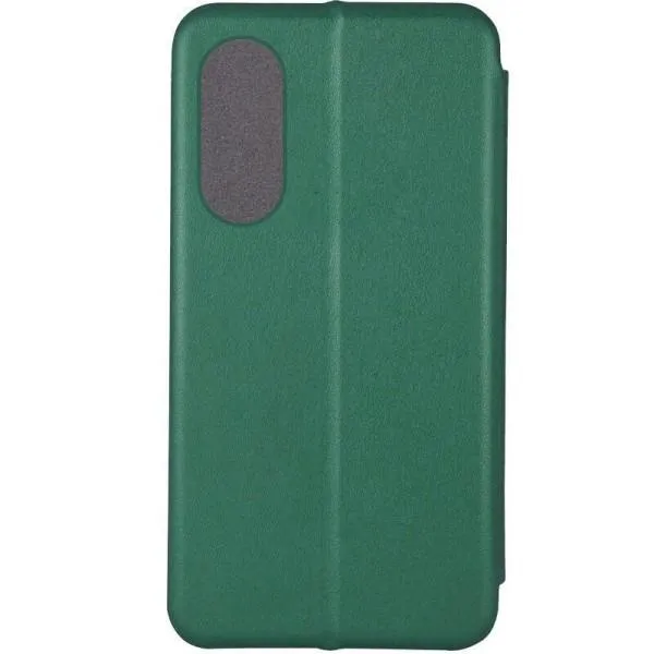 Кожаный чехол-книжка Classy для Oppo A38 / A18 — Зеленый — фото 2