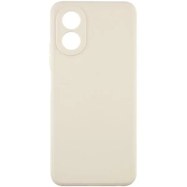 Силиконовый чехол Candy Full Camera для Oppo A38 / A18 — Бежевый — фото 1