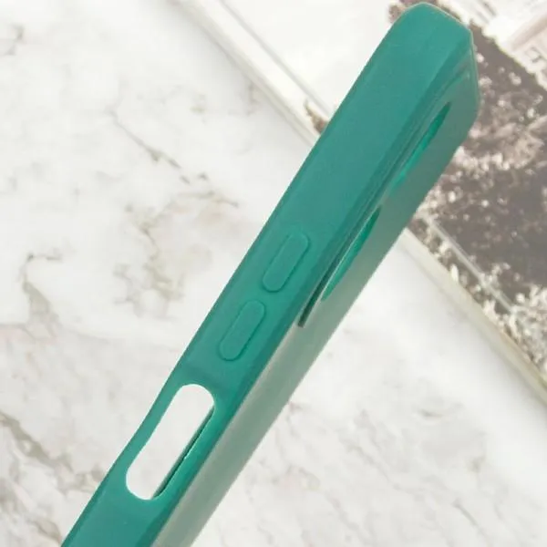 Силиконовый чехол Candy Full Camera для Oppo A38 / A18 — Зеленый — фото 4