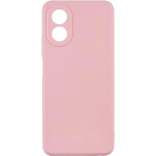 Силиконовый чехол Candy Full Camera для Oppo A38 / A18 — Розовый — фото 1