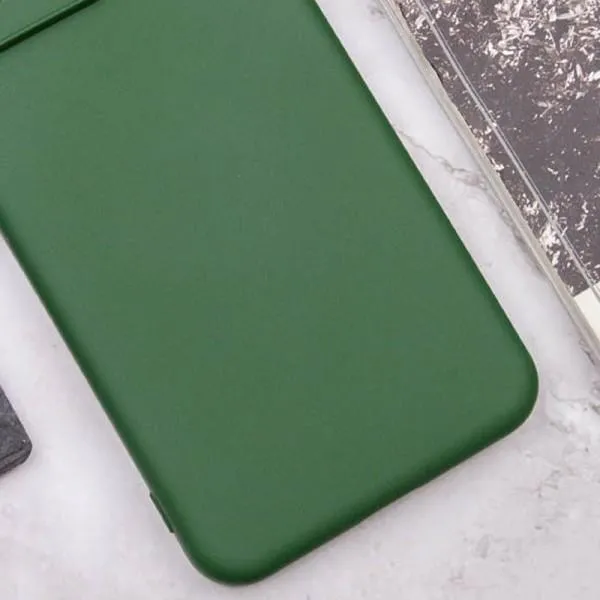 Чехол Silicone Cover Lakshmi Full Camera (A) для Oppo A38 / A18 — Зеленый — фото 3