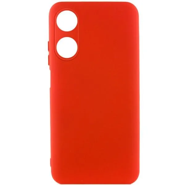 Чехол Silicone Cover Lakshmi Full Camera (A) для Oppo A38 / A18 — Красный — фото 1