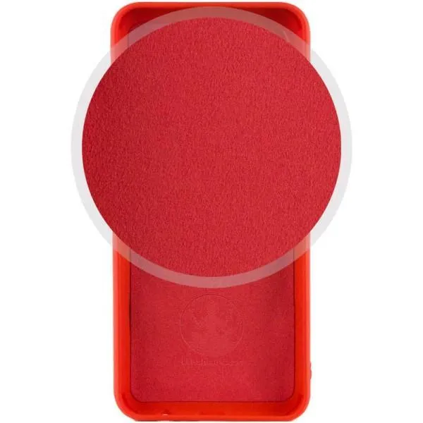 Чехол Silicone Cover Lakshmi Full Camera (A) для Oppo A38 / A18 — Красный — фото 2