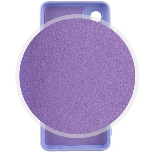 Чохол Silicone Cover Lakshmi Full Camera (A) для Oppo A38 / A18 — Бузковий — фото 2