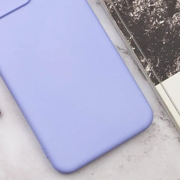 Чохол Silicone Cover Lakshmi Full Camera (A) для Oppo A38 / A18 — Бузковий — фото 3