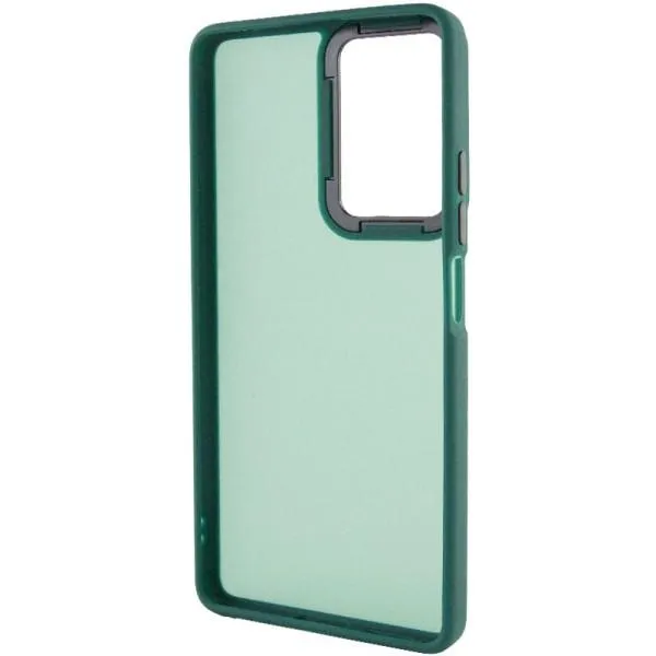 Чехол TPU+PC Lyon Frosted для Oppo A38 / A18 — Зеленый — фото 3