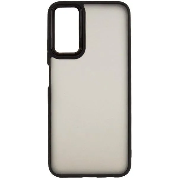 Чехол TPU+PC Lyon Frosted для Oppo A38 / A18 — Черный — фото 1