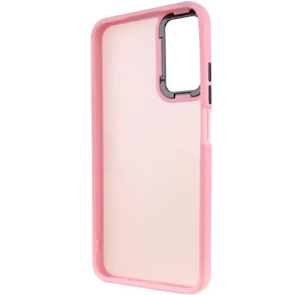Чехол TPU+PC Lyon Frosted для Oppo A38 / A18 — Розовый — фото 3