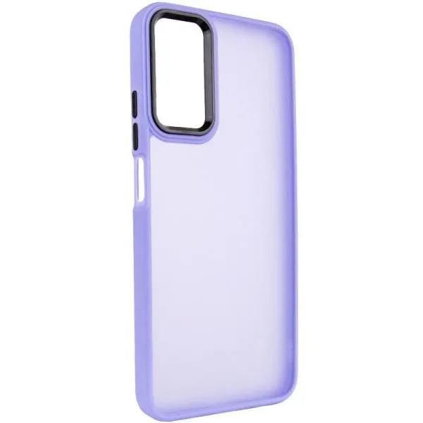 Чехол TPU+PC Lyon Frosted для Oppo A38 / A18 — Фиолетовый — фото 1