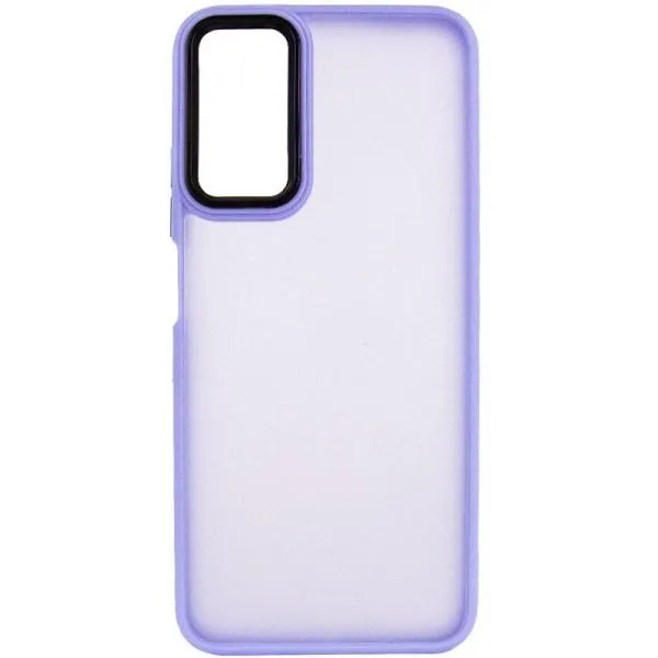 Чехол TPU+PC Lyon Frosted для Oppo A38 / A18 — Фиолетовый — фото 2