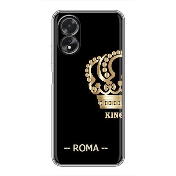 Чехол с принтом «Roma» для OPPO A38