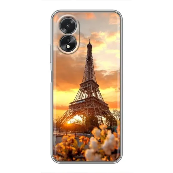 Чехол с принтом «Солнечная башня» для OPPO A38