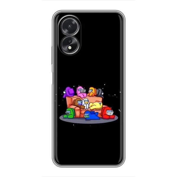 Чехол с принтом «Амонг-ас» для OPPO A38 Чехол с принтом «Амонг-ас» для OPPO A38