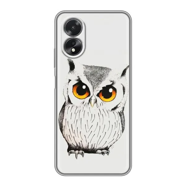Чехол с принтом «Милая Сова» для OPPO A38