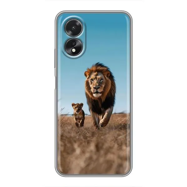 Чехол с принтом «Мусафа и Симба» для OPPO A38